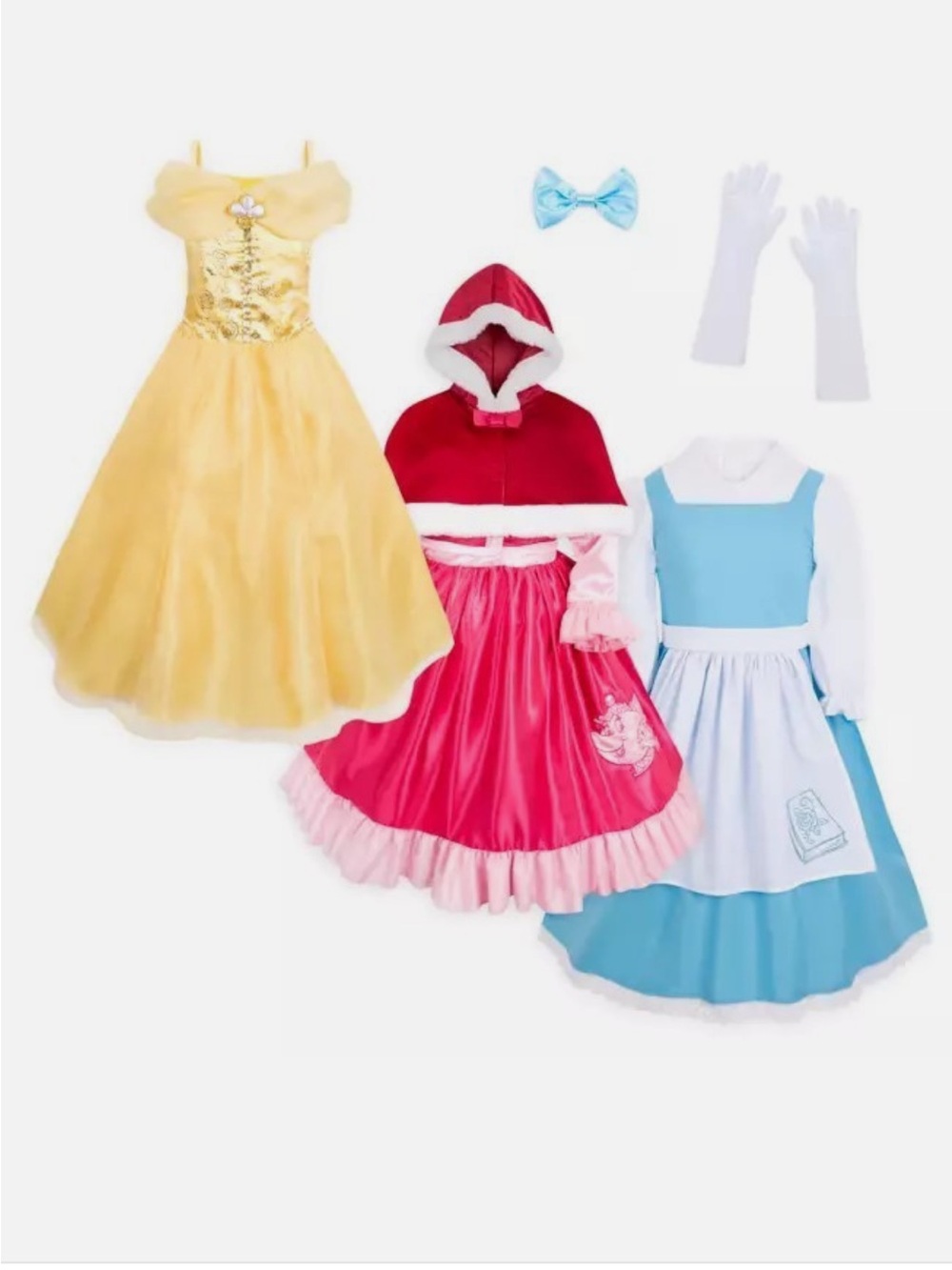 Disney Belle Live Your Story Dress Collection 9/10 Yellow Book Winter Christmas